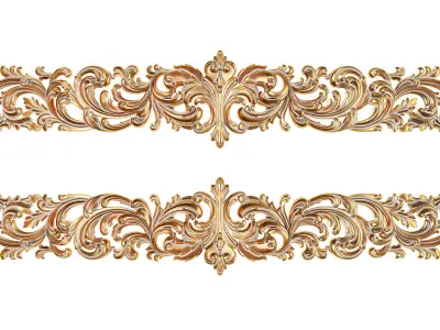 Classic carved 189 3D model