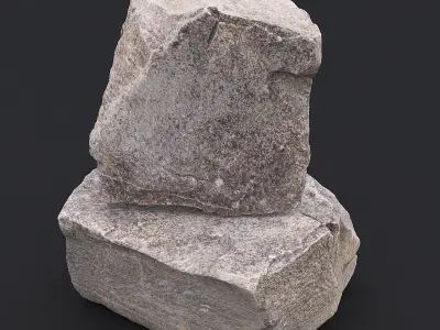 Stone VII 3D model