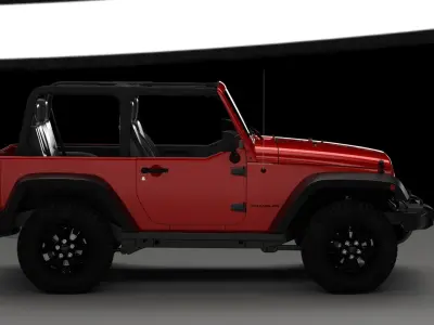 Jeep Wrangler 3D model by c-t-c from CGTrader