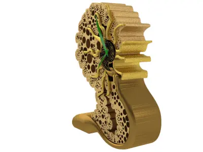 Bonsai tree of Life Clock 3D model