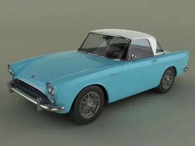 Sunbeam Alpine Series 1 3D model