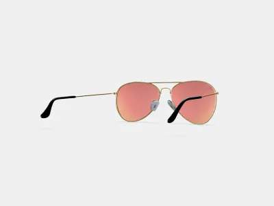 PRIVE REVAUX THE COMMANDO 20 CHAMPAGNE GOLD 3D model