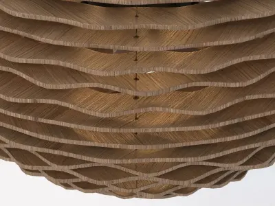 Rook Large Pendant 3D model