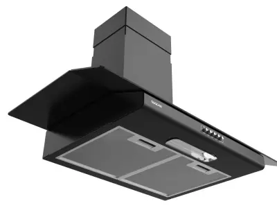 Suggar Vidrio 90cm Black 3D model