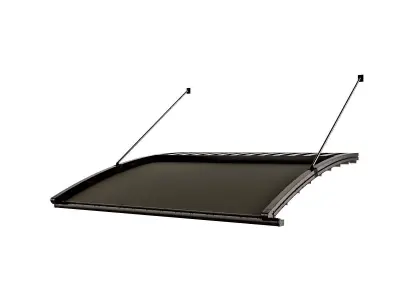 Motorized Pergola 6 worn steel 3D model