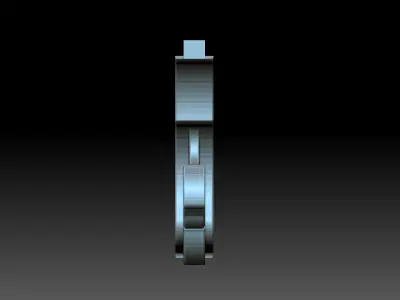 Pegasus ornamental corbel 3D print model