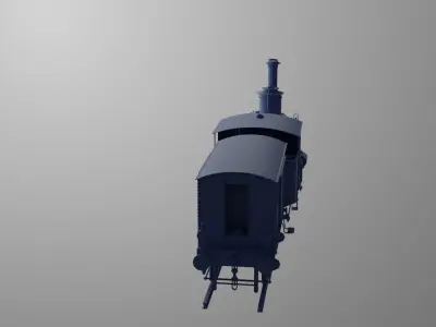 Steyrtalbahn steam locomotive 3D model