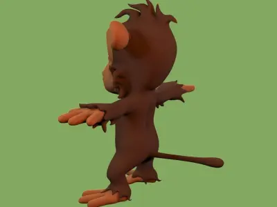 Cartoon Monkey 3D model