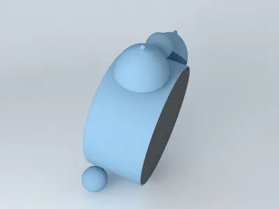 clock alarm Free 3D model
