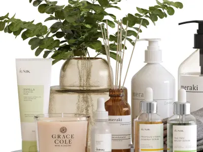 Bathroom Accessories-03 3D model