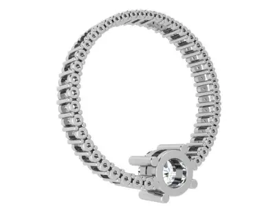 Circle Diamond Pendant 3749 3D print model