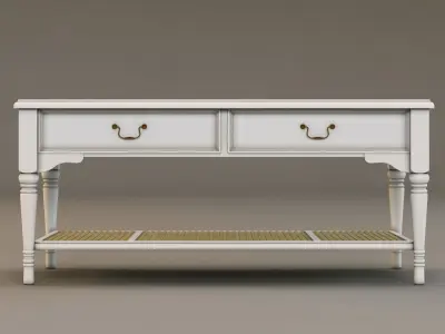 Laura Ashley coffee table 3D model