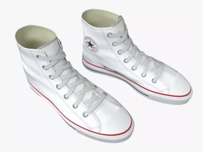 Converse Shoe Leather 3D model