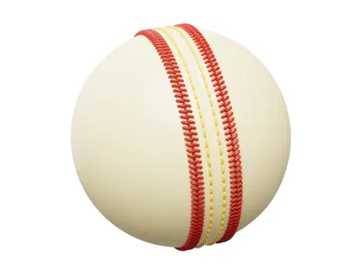 Cricket Ball 3D model