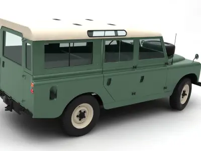 Land Rover Defender 109 3D model