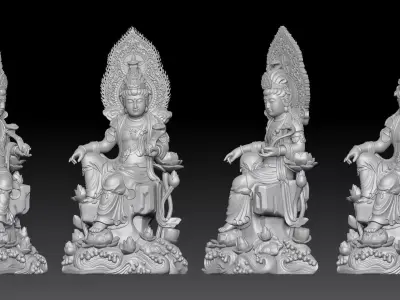 Bodhisattva Avalokiteshvara  3D print model
