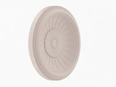 Classic Ceiling Medallion 54 3D model