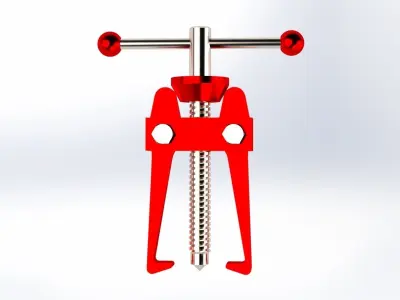 Puller screwdriver 3D model