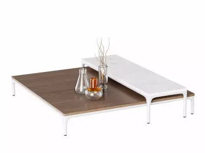 coffee table 3D model 8