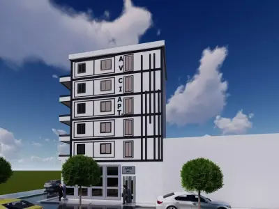 modern apartment 3D model