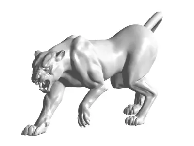 Panther 3D model
