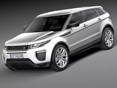 Range Rover Evoque 5-door 2016 3D model