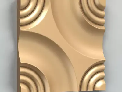 Wall panel 016 3D model