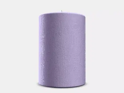JAMNMOD Block candle with fragrance Low-poly 3D model