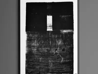 Collection of paintings Set 6 3D model