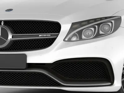 Mercedes c63 AMG 2015 3D model