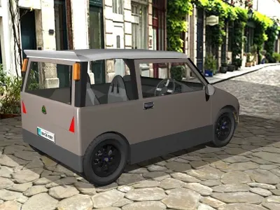 Tich microcar concept 3D model