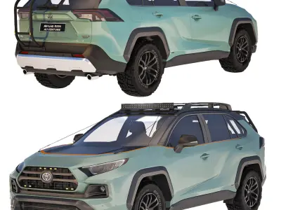 Toyota RAV4  Adventure 2019 3D model