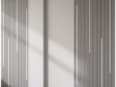 Wall 3D panel 12 3D model buy