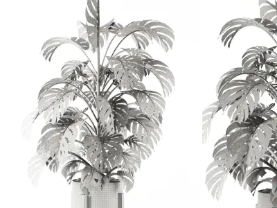 Plants set 01 3D model