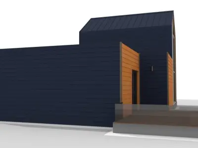 Modern house 3D model