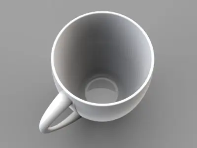 Mug for use in sports clubs 3D model