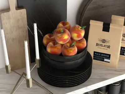 Kitchen accessories 009 3D model