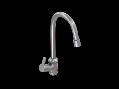 Sink Tap Low-poly 3D model