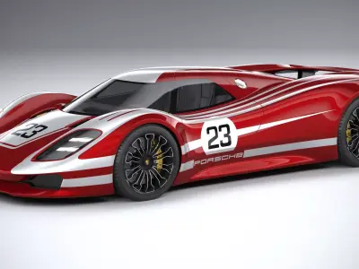 Porsche 917 concept 2021 3D model