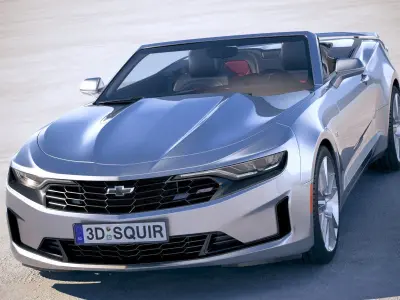 Chevrolet Camaro Convertible RS CG 2019 3D model