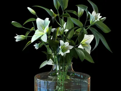 Decorative set 005 3D model