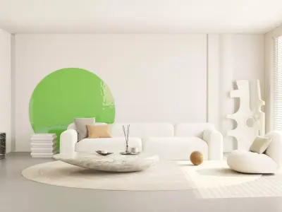 Modern residential indoor 3D model