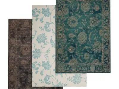 Rug Set 1104 3D model