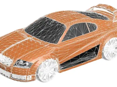 Car - AudiTT 3D print model