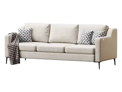 Sofa Halle L by Delavega 3D model