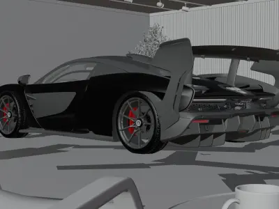 Mclaren Senna 3D model