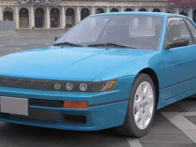 Generic car 01 3D model