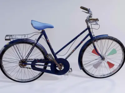 Avon Limited Bicycle 707 Low-poly 3D model