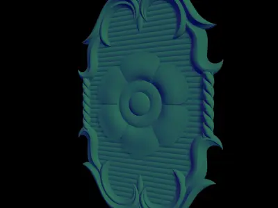 Furniture Appliques 1 3D model