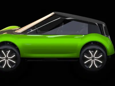 Concept car - Meshuggah  3D model